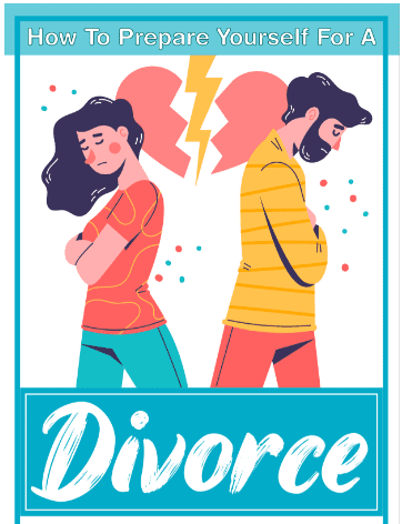 How to prepare yourself for a Divorce - Infographic