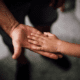 a child’s hand
